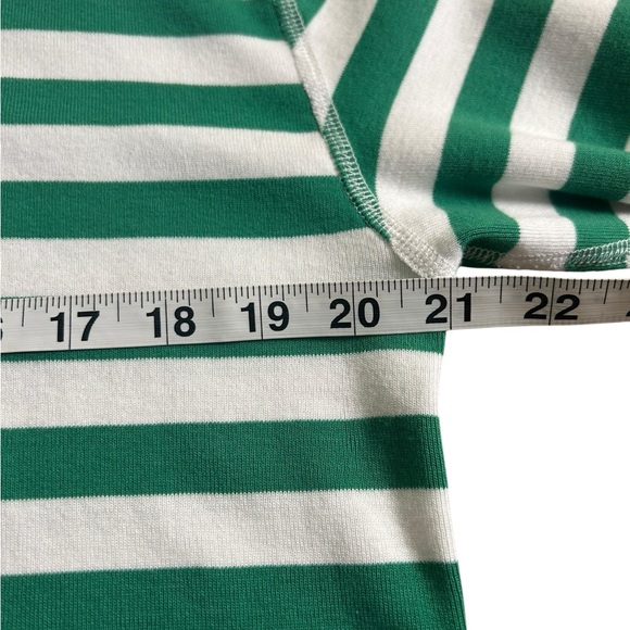 HANNA ANDERSSON Adult Striped Long John Pajama Set L Holiday Christmas Elfcore - Picture 15 of 16